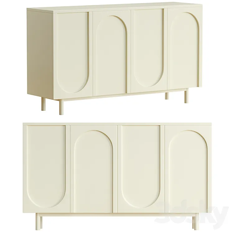 Japandi 55 3D Model Free