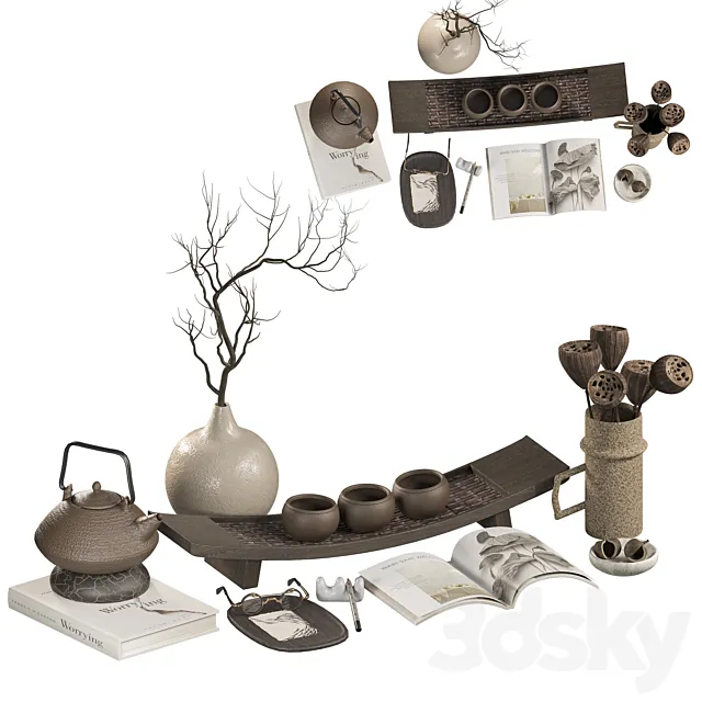 Japandi Decor Set Free Download