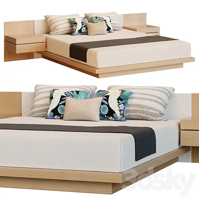 Japanese Bed 3DModel