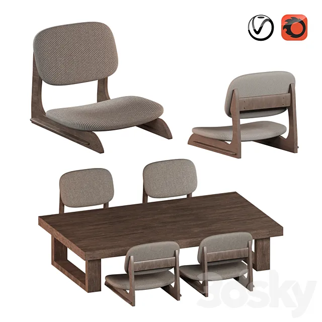 Japanese Set 3DModel