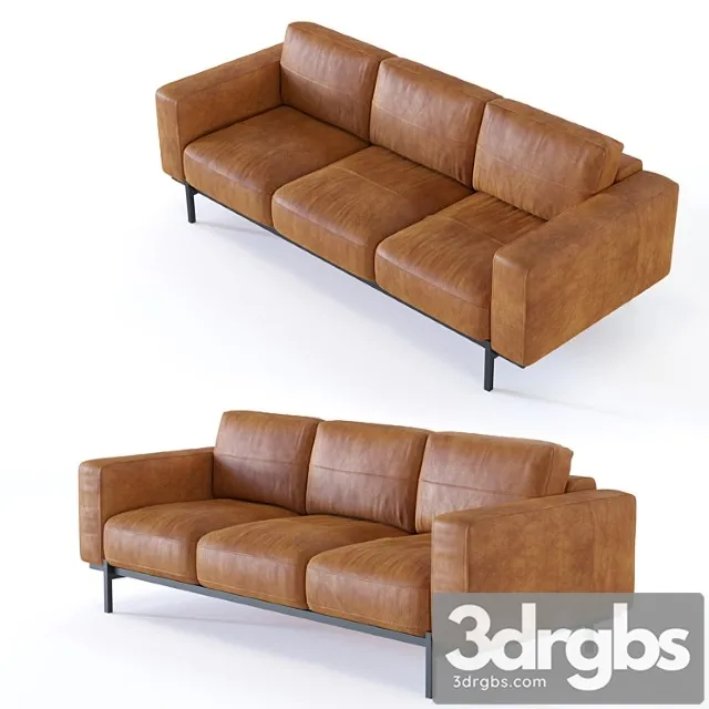 Jarrod sofa 2 3D Model Free