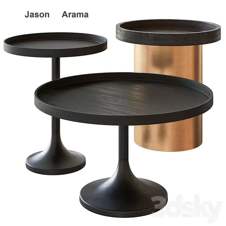 Jason Arama Coffee Table by La Redoute 3D Model
