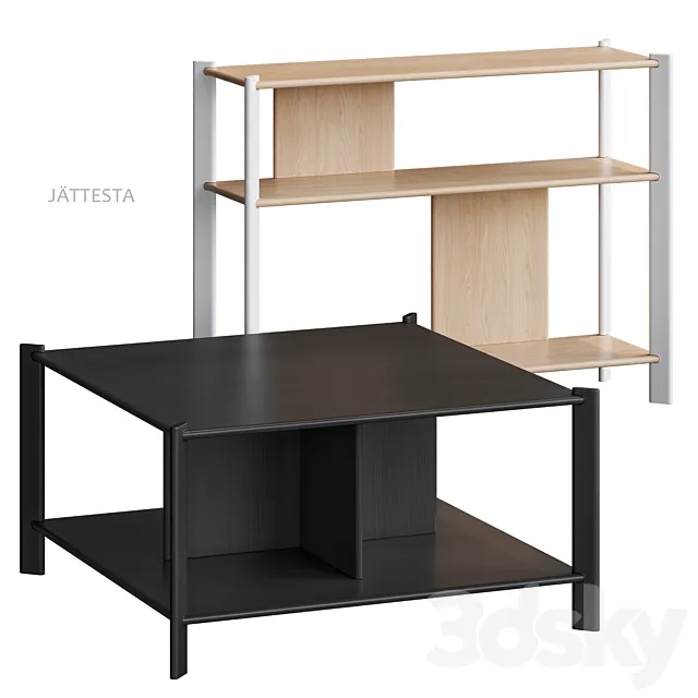 JÄTTESTA IKEA table 3D Model