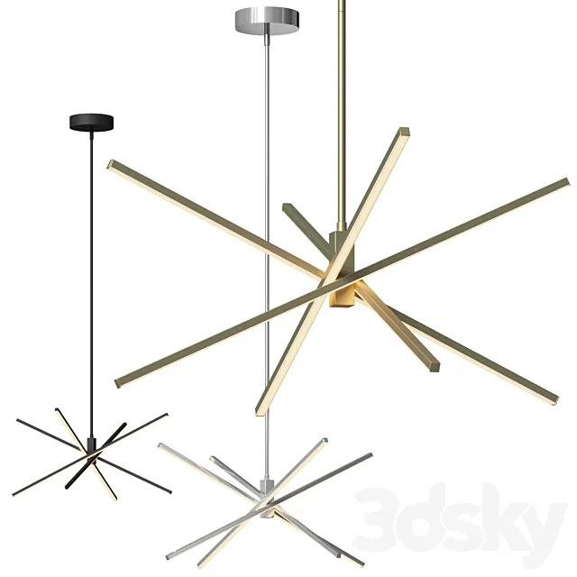 Jaxx Pendant Light by AFX Lighting 3D Model