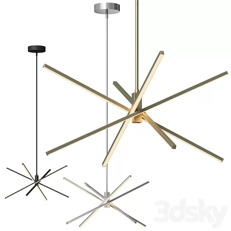 Jaxx Pendant Light by AFX Lighting 3D Model Free