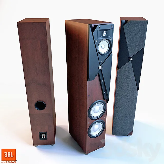 JBL Studio 190 3D Model