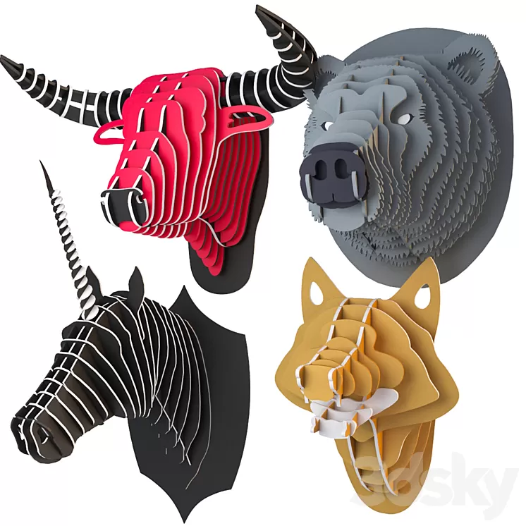 JC 3D PUZZLE TROPHY COLLECTION 3 3D Model