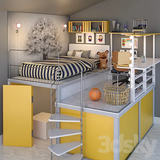 JC Children Bedroom Free Download