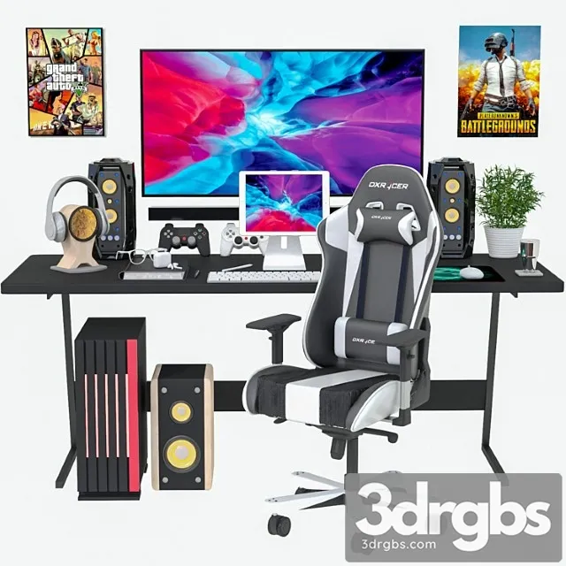 Jc gaming room 2 2 3D Model Free