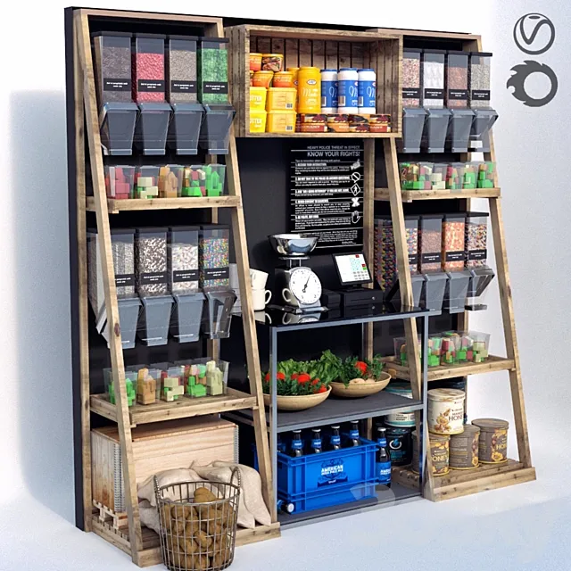 JC Grocery Store 2 3DModel