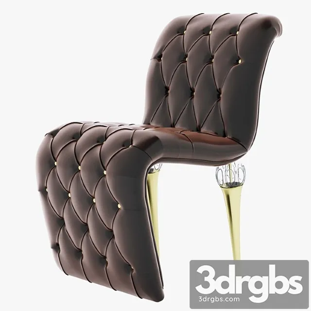 Jc Passion Chocolat Chair 3D Model Free