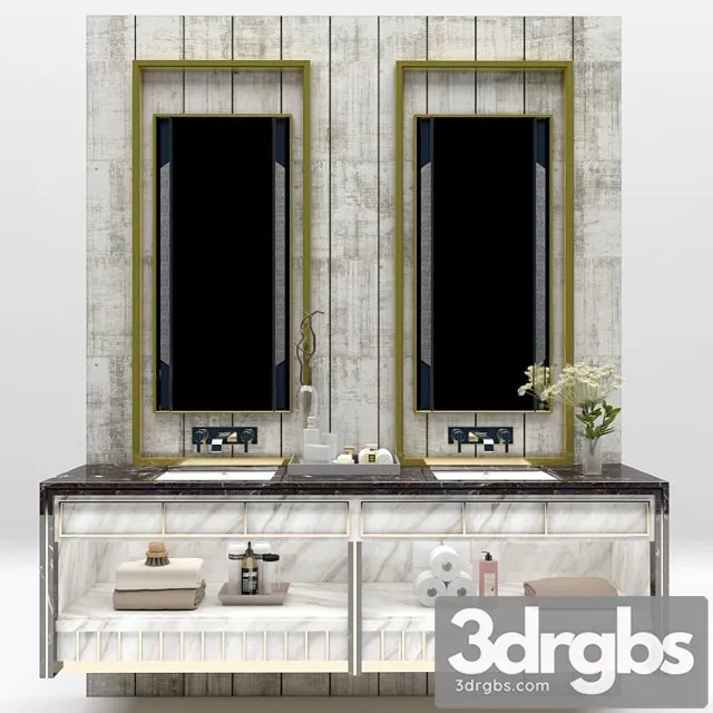 Jc Wash Basin 5 3D Model Free