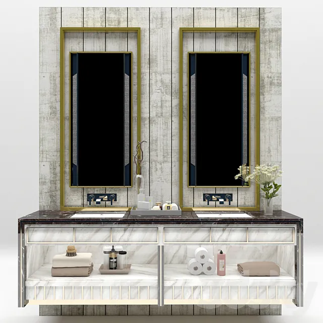 JC Wash Basin 5 3D Model