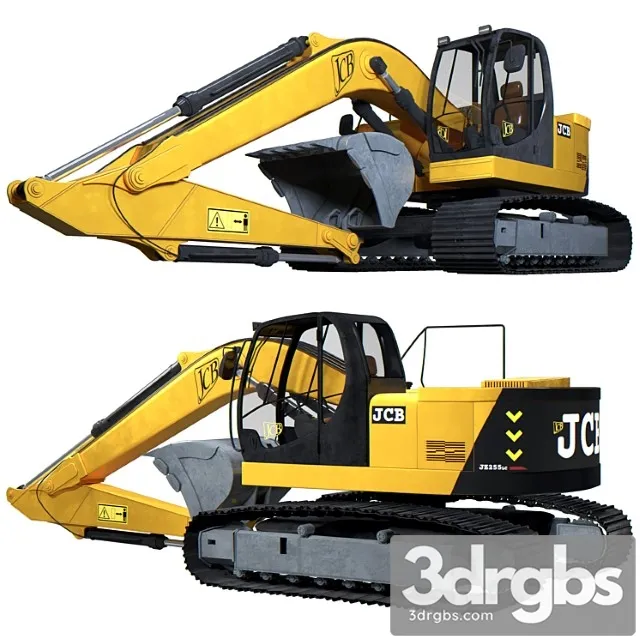 Jcb Excavator 3D Model Free