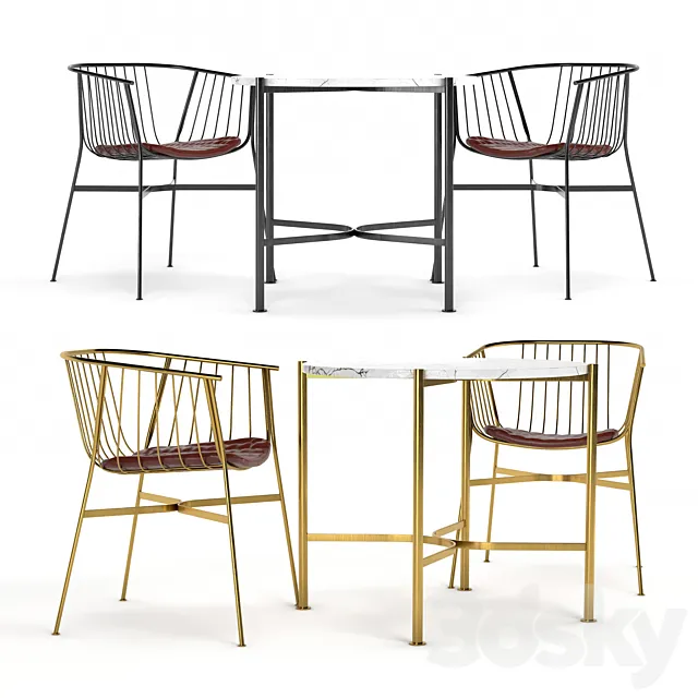 Jeanette Chair 3DModel