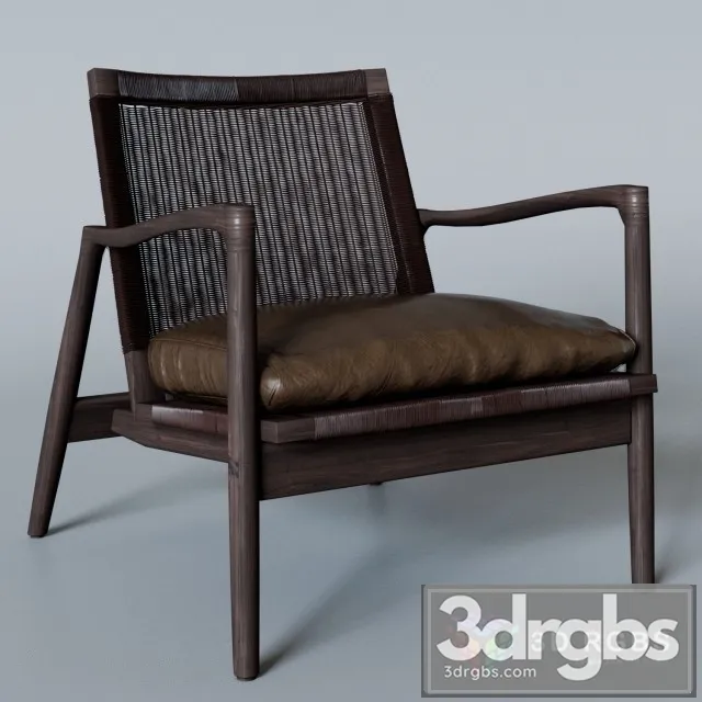 Jeanneret Armchair 3D Model Free