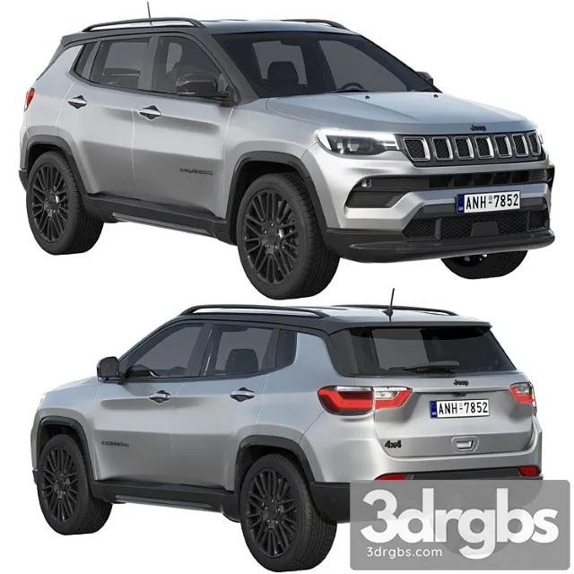 Jeep Compass 2022 3D Model Download