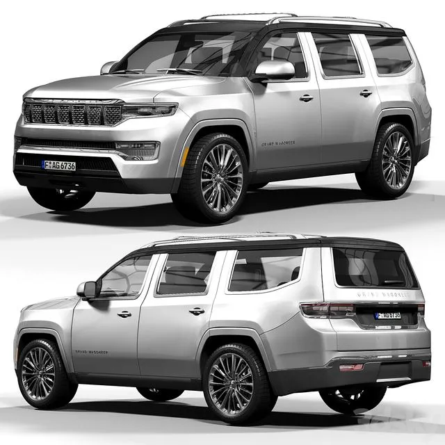JEEP Grand Wagoneer 3D Model