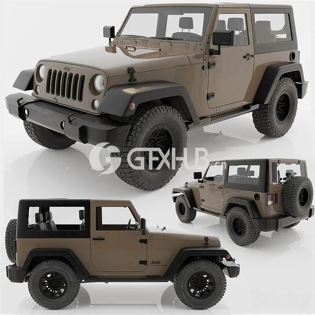 jeep wrangler rubicon - 3442