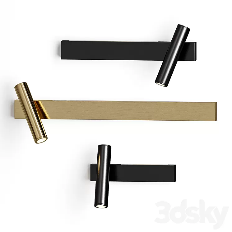 JENIUS Wall Lamp 3D Model Free