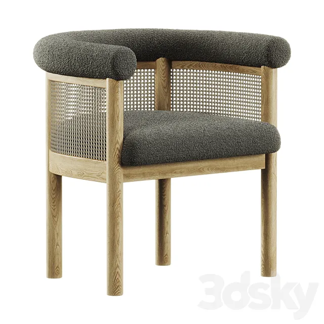 Jensen Dining Chair 3D Model
