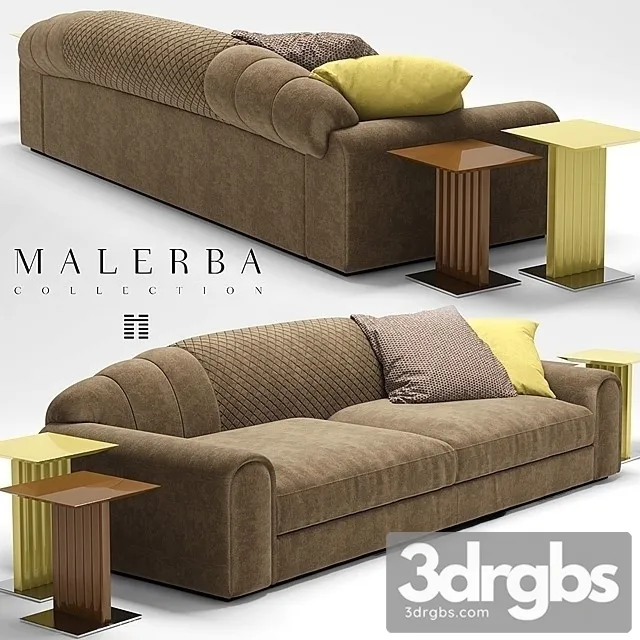 Jenson Malerba Sofa Armchair 3D Model Free