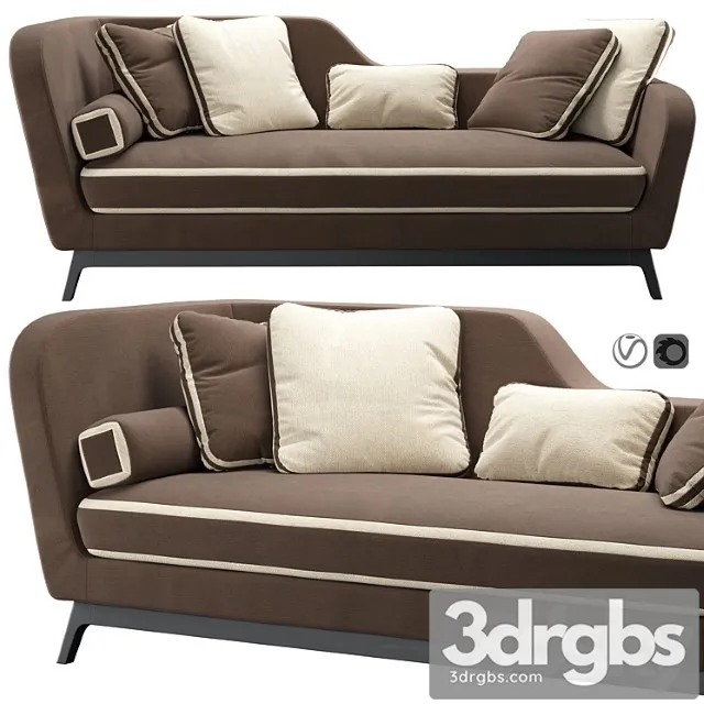 Jeremie sofa by milano bedding 2 3D Model Free
