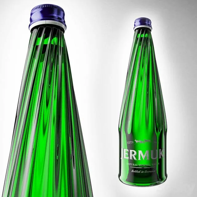 Jermuk mineral water 3D Model
