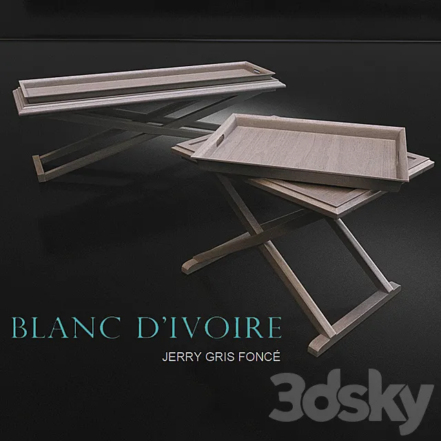 JERRY Gris Foncé and Cloud tables Free Download