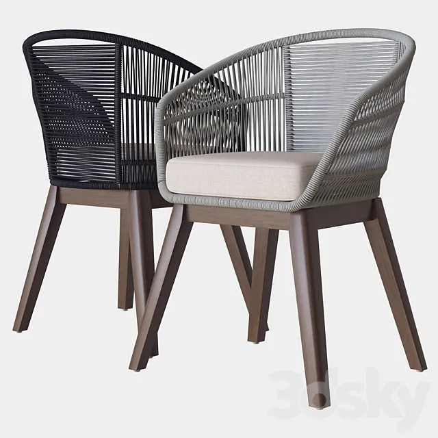 Jesper Chair modloft 3D Model