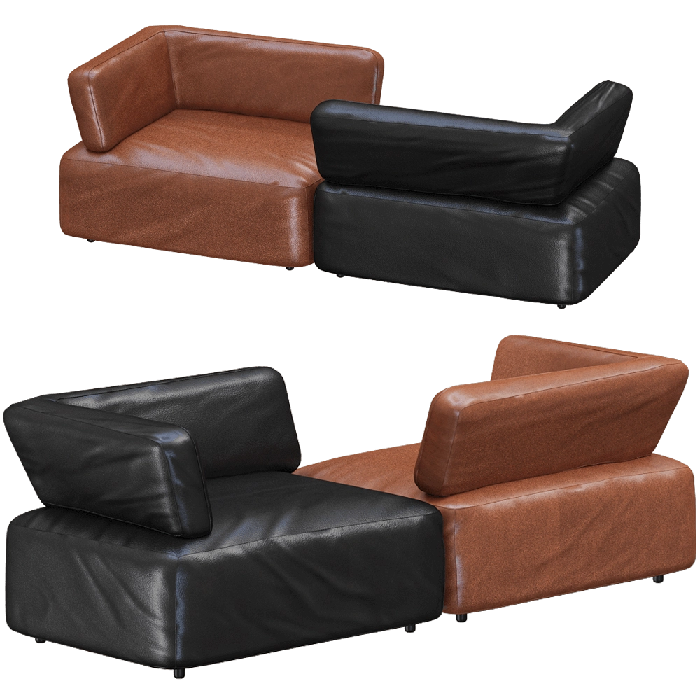 Jess - Sofa Infinity 4 3D Model