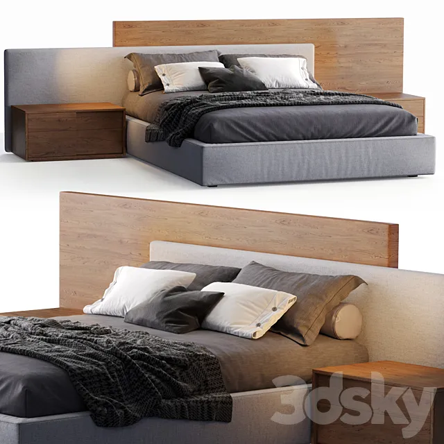 Jesse bed mylove 3DModel