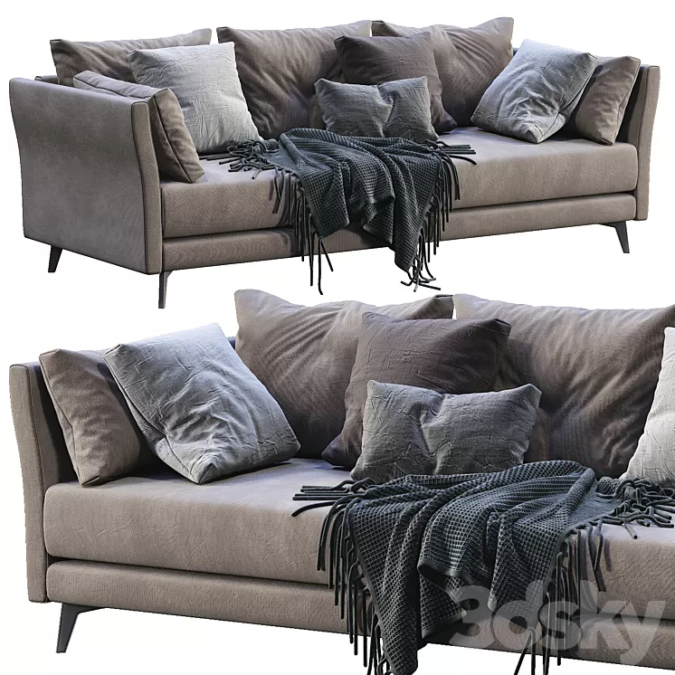 Jesse Sofa Ives 3D Model