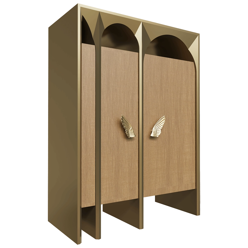 Jetclass - Bar cabinet Niemeyer 3D Model