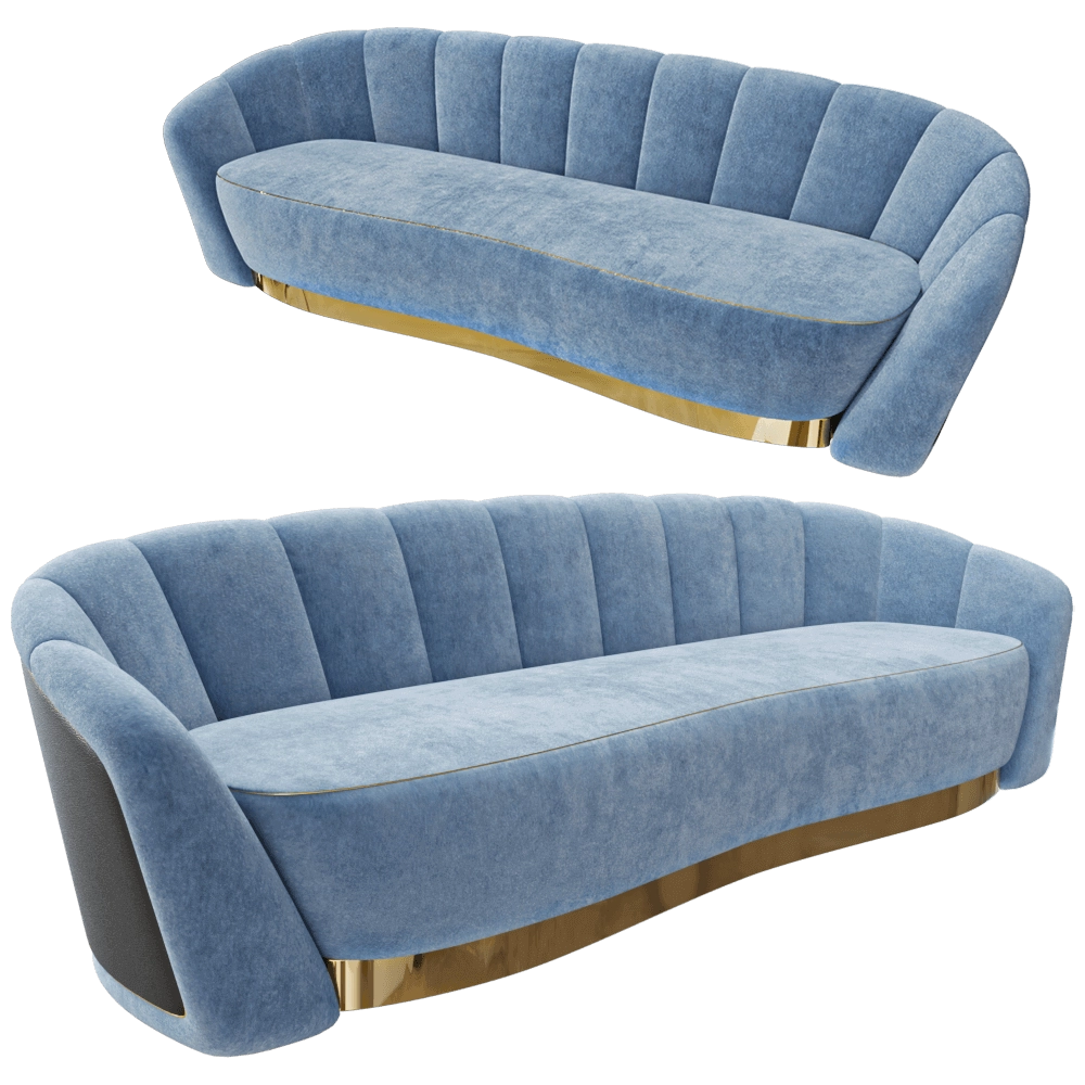 Jetclass - Sofa Faith JFH304B 3D Model