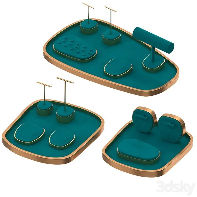 Jewelery display fanxi-01 3D Model