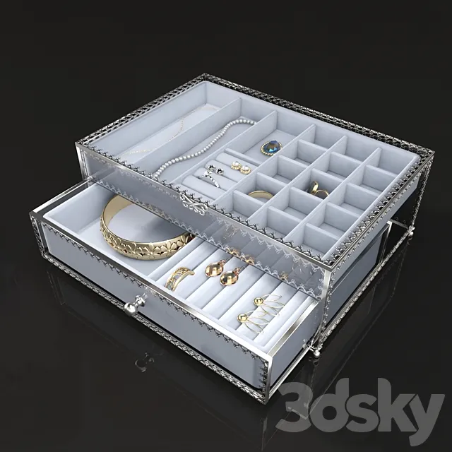 Jewelry box 2 3D Model