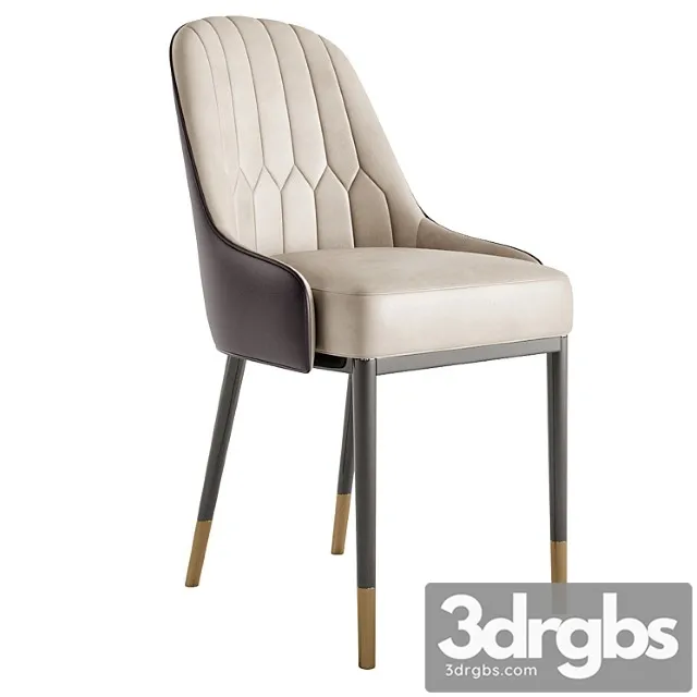 Jfia65a Modern Comfortable Dining Chair 2 3D Model Free