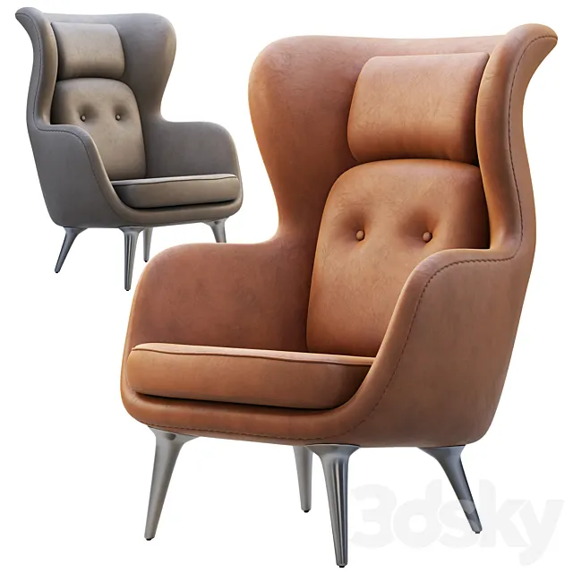 JH1 JH2 Ro Easy Chair 3DModel