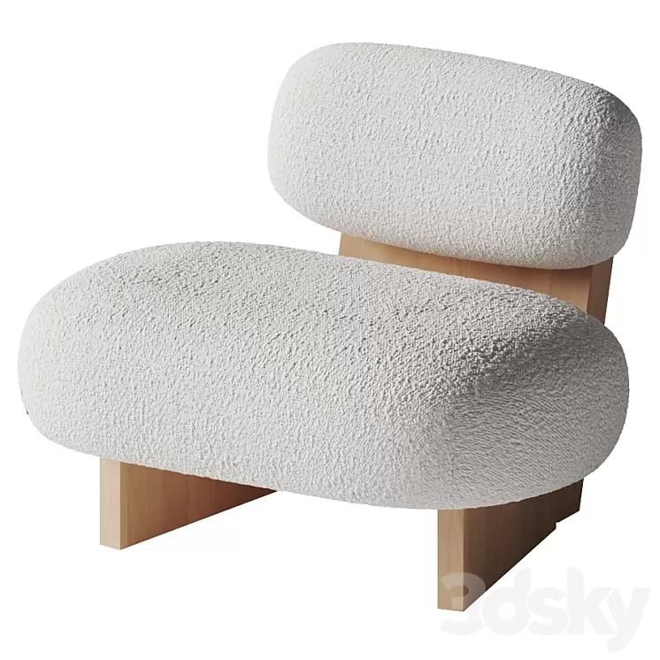 JIA CHAIR - Atelier de Troupe 3D Model Free