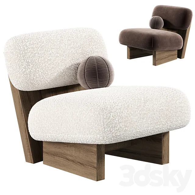 Jia Chair by Gabriel Abraham 3D Model