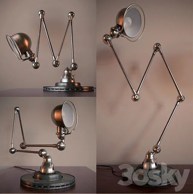 jielde lamp 3DModel
