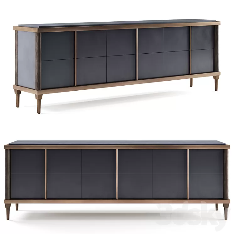 JiunHo Montresor Cabinet 3D Model