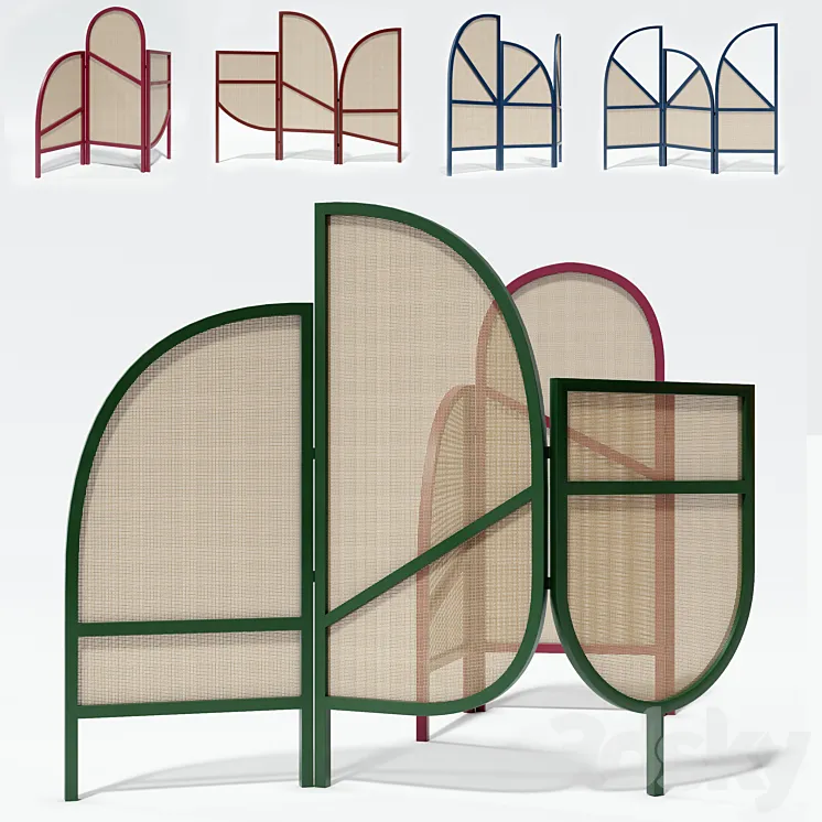 Joes wall panels by Il Giardino di Legno 3D Model Free