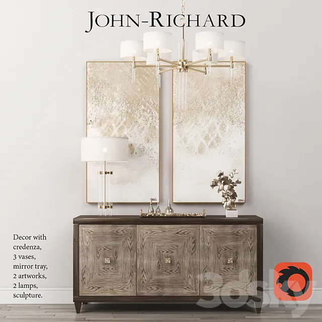 John Richard 3D Model