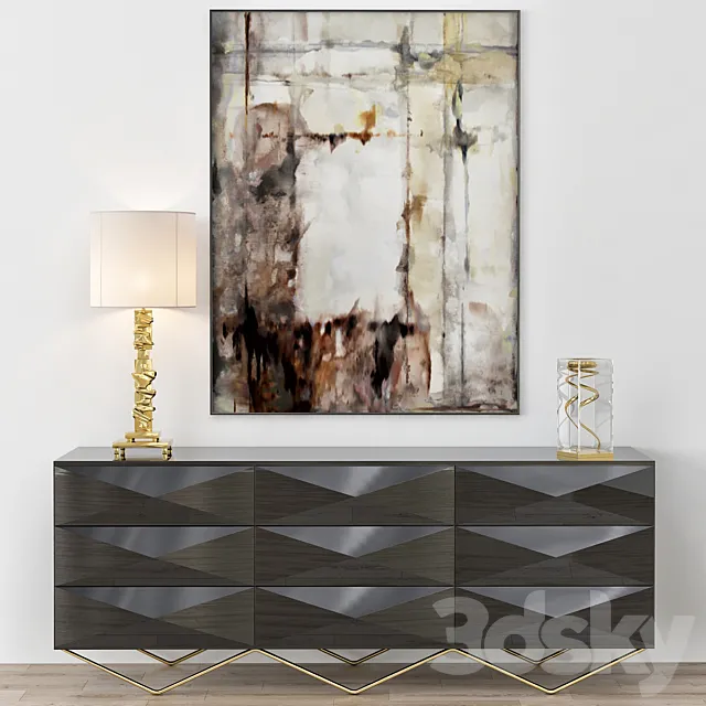 John-Richard Chelsea Sideboard 3DModel