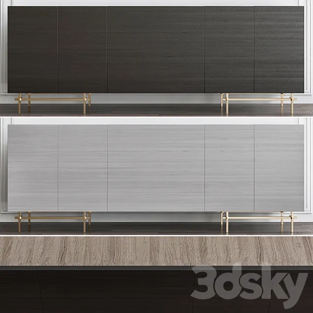 John-Richard Collection Harmony Sideboard 3D Model