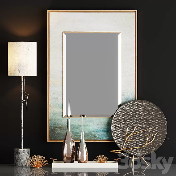 John Richard decor set 3D Model
