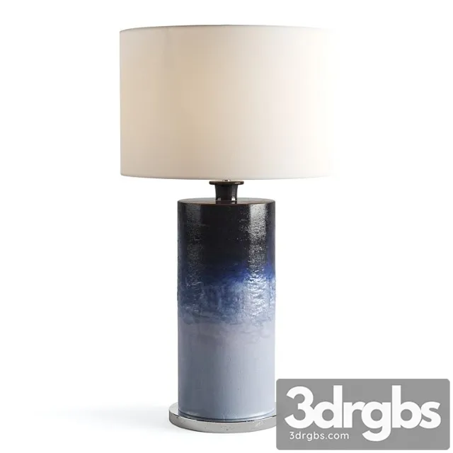 John Richard Deep Sea Indigo Table Lamp 3D Model Free