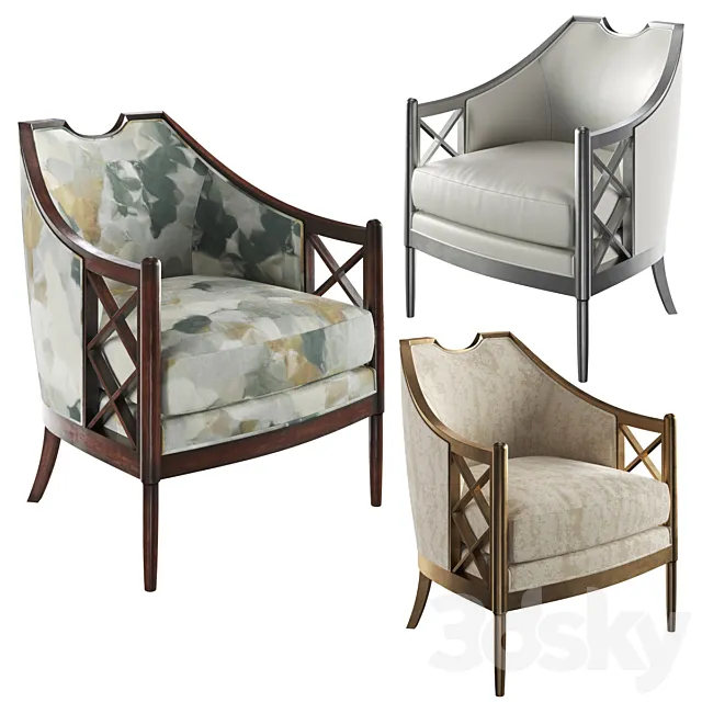 John Richard Salon Chair 3DModel